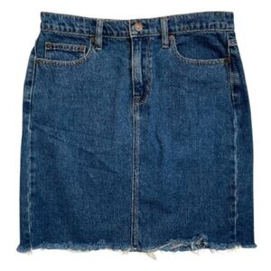 J. Crew Denim Mini Skirt